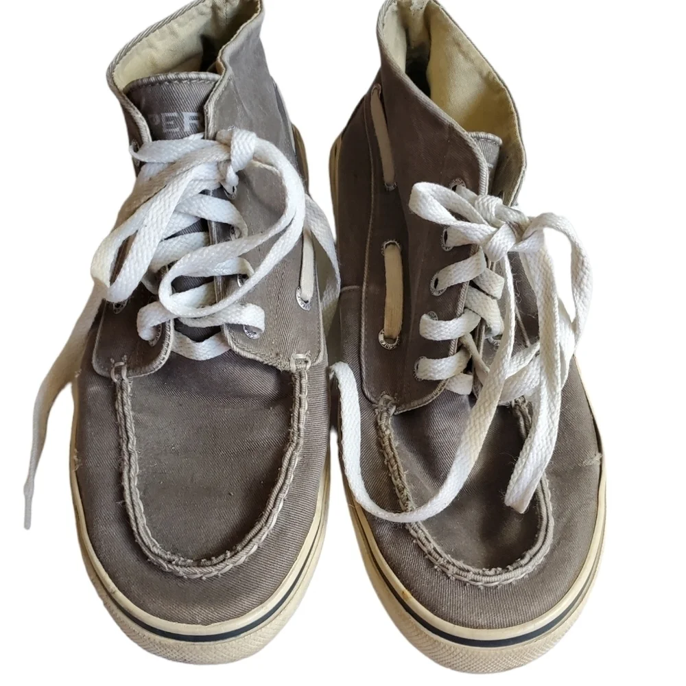 Sperry canvas boat
